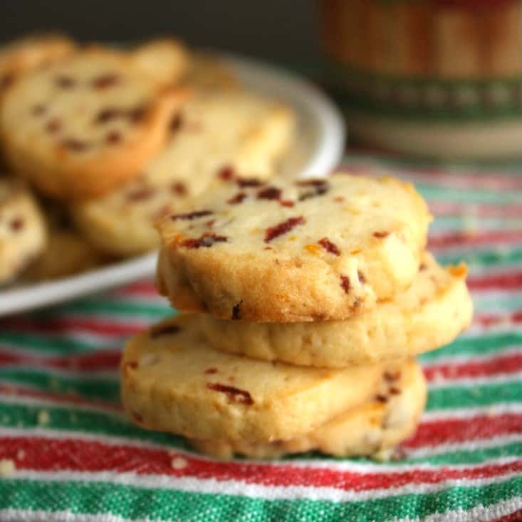 These Slice-and-Bake Cookies could not be easier to make- they are sucha delicious addition to any holiday cookie platter and freeze so well!