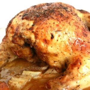 Whole Roasted Chicken Recipe | The Life Jolie