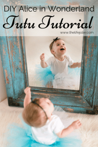 This super easy, no-sew DIY Alice in Wonderland Tutu is so cute! It's a quick and easy, inexpensive project, that is totally customizable for your child's size and character of choice. Click on the photo to read more at The Life Jolie...