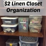 Here are some really great tips from quick, inexpensive linen closet organization. She seriously makes it so easy! Click on the photo to read more...