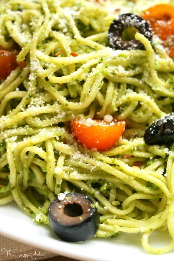 Garlic Scape Pesto is a tasty twist on a regular pesto. If you like garlic, you have got to try this! It's great over pasta as well as on meat. Click on the photo to read more...
