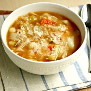 This Minestrone Soup is a quick and easy recipe. You can take it in whatever direction you want and change up the vegetables to make it your own. Click on the photo to read more...