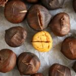 Roasting Chestnuts is not as hard as it seems- it's actually pretty simple. THis tutorial has some simple directions for how to roast Chestnuts!