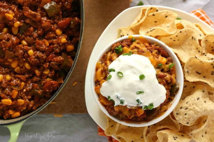 This 30 Minute Turkey Chili is one of the most ultimate comfort foods! Not only is it healthy and easy to make, but it's so quick to make and has the best flavor! Definitely a keeper!