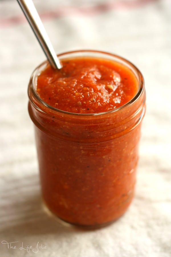 This authentic, homemade Marinara Sauce is the best recipe. It's really easy to make and you can use fresh tomatoes or canned (to keep things simple!).