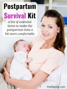 This Postpartum Survival Kit is a list of essential products to make postpartum care and recovery a bit more manageable for mom along with some tips to use them.