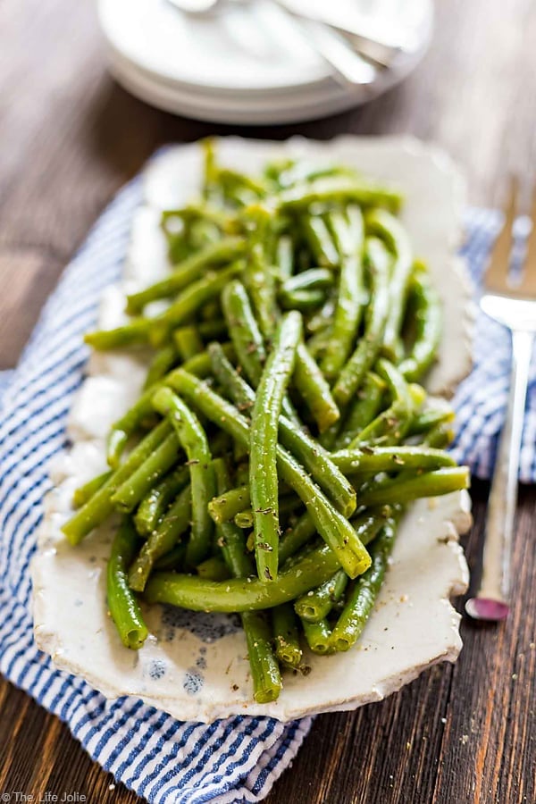 Make this plate of Green Bean Salad for your family.