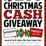 Enter this awesome giveaway to get $200 in Christmas Cash!!