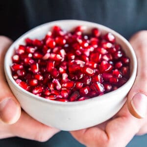 A square image for How to peel a pomegranate.