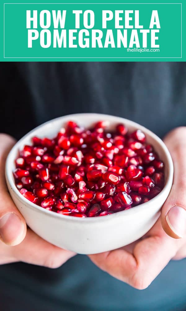 Seeding a pomegranate doesn't have to be difficult. Here is a simple trick to make it much easier and step-by-step instructions for how to peel a pomegranate.