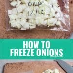 Do you ever end up with leftover chopped onions that ultimately get thrown out? Well no need to waste anymore chopped onions because I'm going to tell you about how to freeze onions!