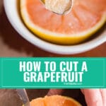 Grapefruit is such a delicious and refreshing breakfast option and I'm going to show you how to cut grapefruit in a quick and easy tutorial!