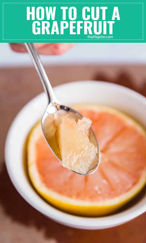 Grapefruit is such a delicious and refreshing breakfast option and I'm going to show you how to cut grapefruit in a quick and easy tutorial!