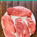 Sometimes you've to got to stray from the usual ribeye and filet mignon options- so I'm going to share a few common cuts of beef that you'll find at your grocery store and everything you need to know about cooking them. Let me demystify the meat case for you!