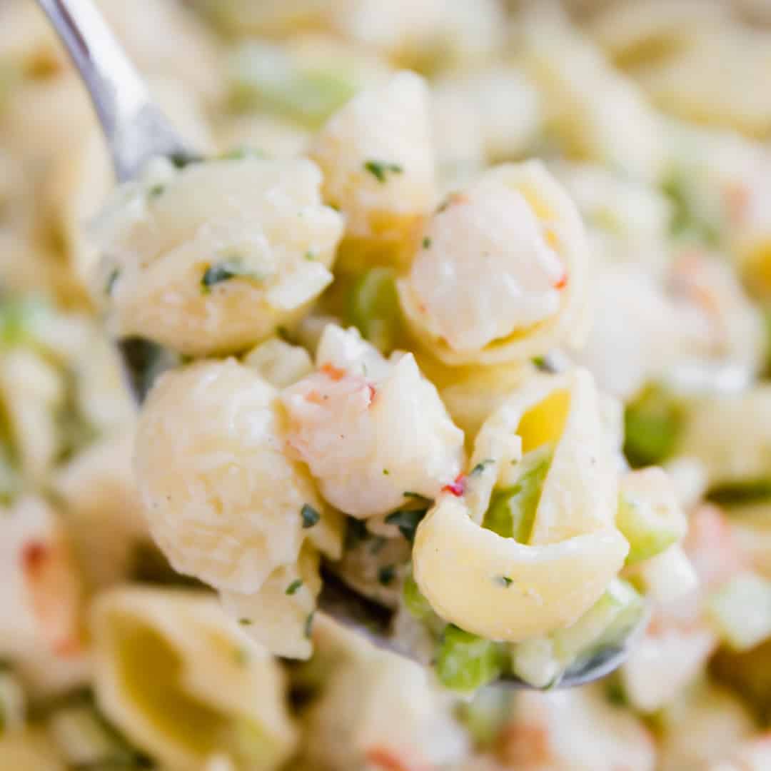 Very Best Shrimp Macaroni Salad Recipe