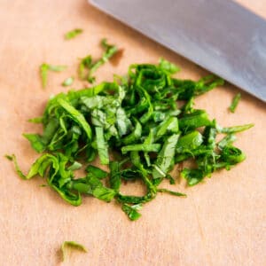 Do you know how to Chiffonade Basil? It's super easy and can make any dish more beautiful and delicious!