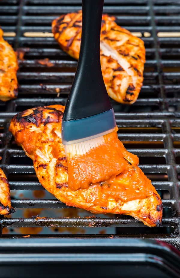 Grandma's Non-Smoky Homemade BBQ Sauce is the crazy easy grilling marinade that you won't be able to stop eating this summer. This is a total crowd-pleaser!