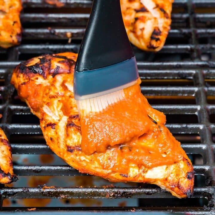 Grandma's Non-Smoky Homemade BBQ Sauce is the crazy easy grilling marinade that you won't be able to stop eating this summer. This is a total crowd-pleaser!