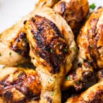 Grilled Lemon Pepper Chicken Drumsticks are exactly what your summer grilling dreams are made of. They're so easy to make and have deliciously crispy and flavorful skin on the outside and perfectly tender meat on the inside!