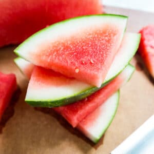 Watermelon is one of my very favorite fruits and I'm so excited to share everything you need to know about enjoying Watermelon this summer, from how to cut a watermelon, to how to pick a watermelon and a few killer ways to upgrade your watermelon!