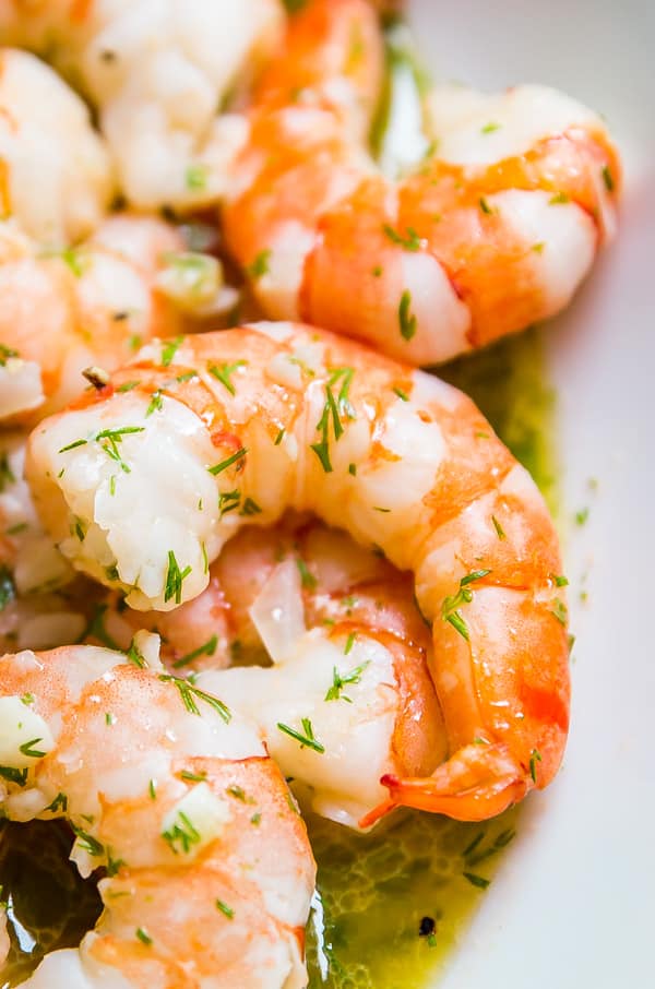 shrimp with garlic sauce