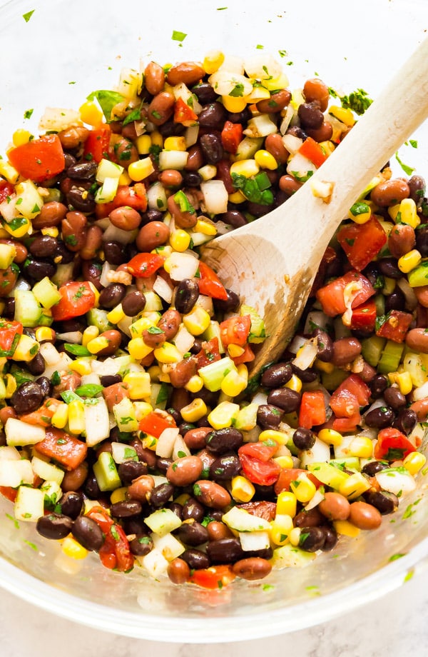 Mexican Bean Salad Recipe And Easy And Delicious Salad Side Dish