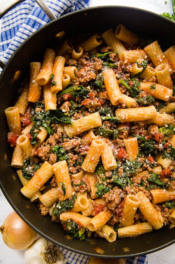italian sausage pasta