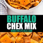 This Buffalo Chex Mix recipe brings the crunchy goodness of Original Chex Mix but with a spicy Buffalo kick that we all love- it's down right addictive!