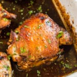 Honey Balsamic Chicken is a quick and easy dinner option that comes out fantastic roasted or grilled! It also makes a great freezer meal.