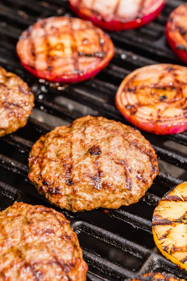 burger patty recipe on the grill