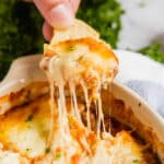 Baked Lasagna Dip is a tasty twist on a classic lasagna recipe. With all the flavors we love in traditional lasagna, this hot dip is sure to please!