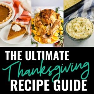 Whether you're hosting Thanksgiving dinner or attending as a guest, there comes the time each year that we have to decide what to make for Thanksgiving. It may be the turkey, side dish, dessert or everything in between, this guide is a great starting point for recipe inspiration for the ultimate turkey day feast.