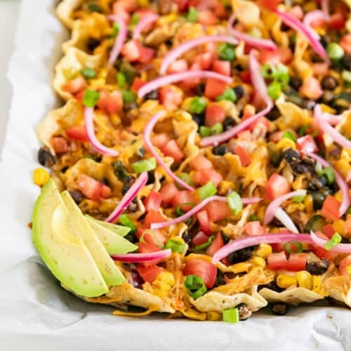 Loaded Chicken Nachos